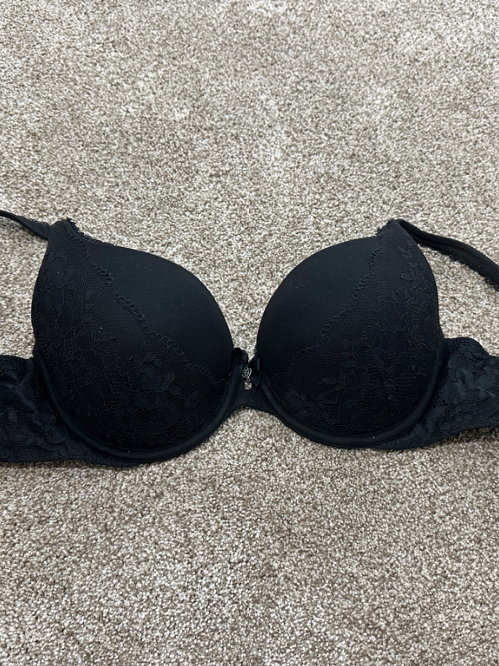 Victoria's Secret Black Lace Underwire Bra